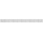 Recinzione da Giardino | Recinzione a Rete con Flangia Antracite 1,6x25 m