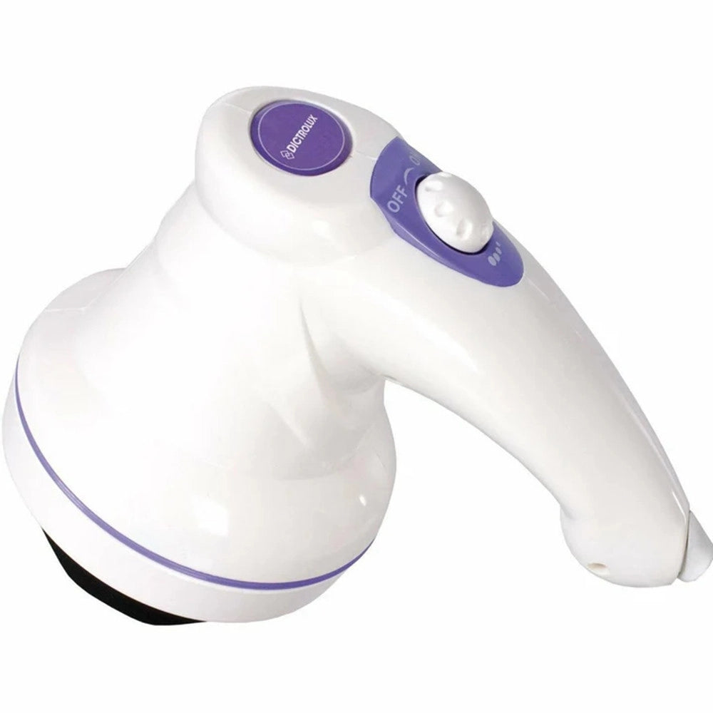 Trade Shop - Massaggiatore Anti Cellulite 25 W Con 3 Testine Differenti Per Braccia Collo Pancia -
