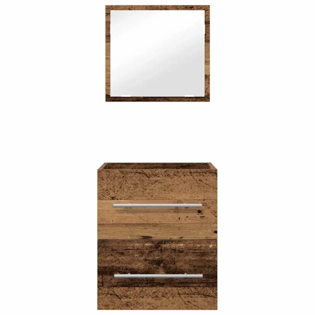 Set di mobili per il bagno Marrone 41 x 38,5 x 48 cm 875692