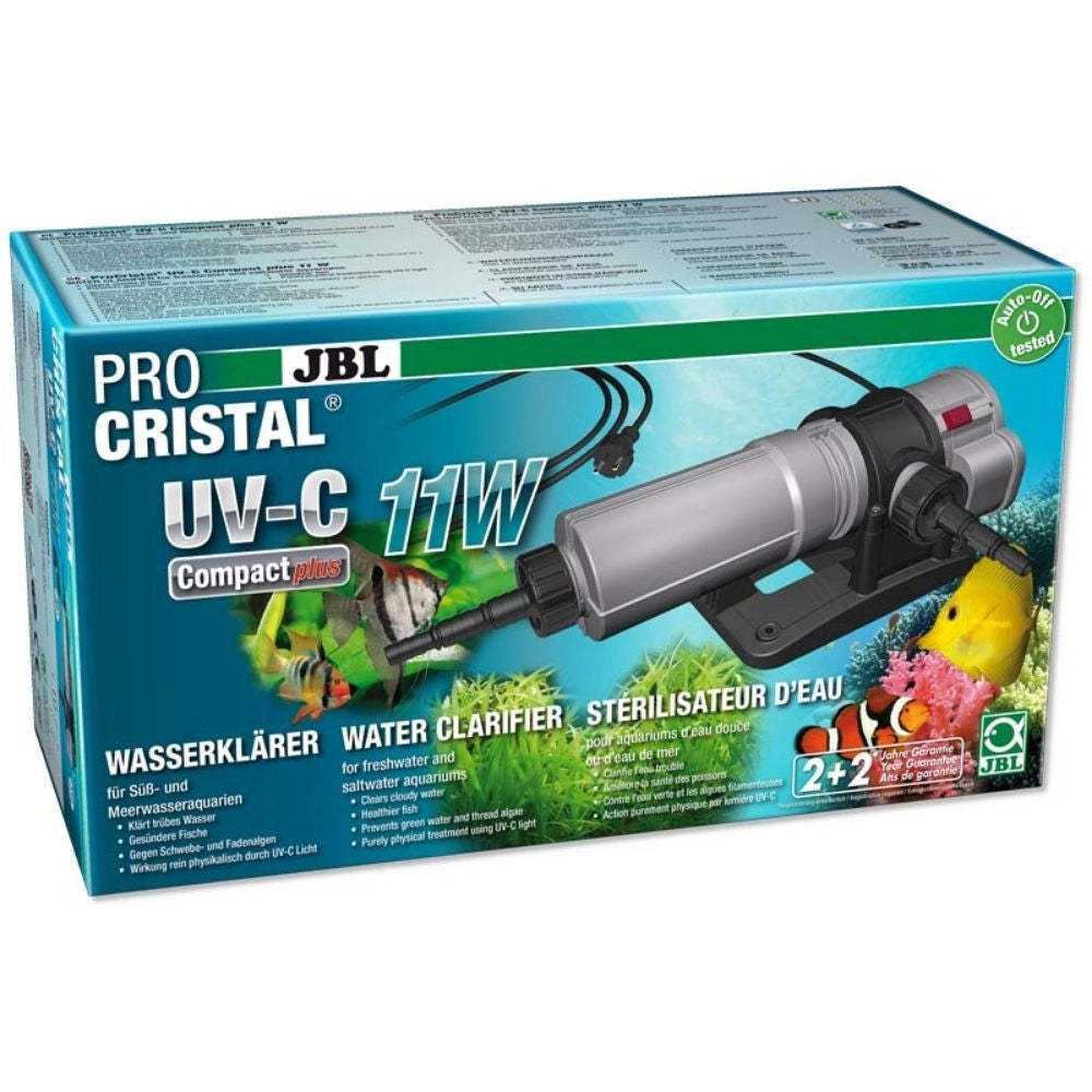 JBL ProCristal UV-C Compact Plus - sterilizzatore per acquari Wattaggio Riscaldatori e lampade terrario: 11W