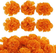 Fiori di Gelsomino Artificiali 30 Pezzi - Fiori di Plastica e Seta - Decorazione per Halloween - Diametro 5 cm