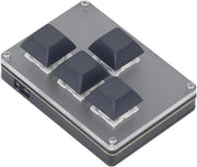 Tastiera da gioco meccanica con 4 tasti programmabili - Tastiera OSU - Adattabile - Design unimano