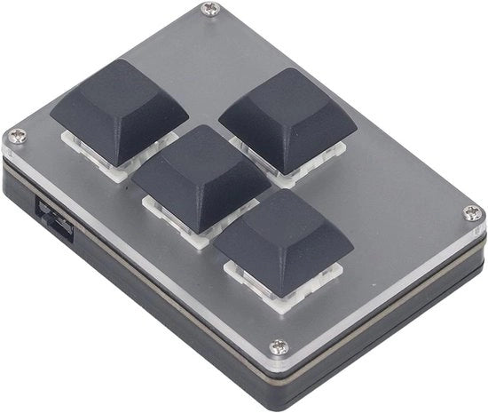 Tastiera da gioco meccanica con 4 tasti programmabili - Tastiera OSU - Adattabile - Design unimano