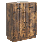 Credenza | Madia | Buffet da pranzo | Armadio da pranzo Rovere Fumo 66 x 34,5 x 87 cm Legno ingegnerizzato