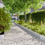 Bordure per Prato 30 pz 20x103 cm Acciaio Zincato