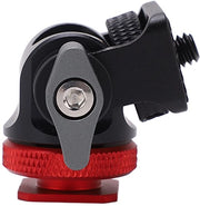 Supporto per Telefono cellulare e Videorecorder rotativo 360° - Monitor - Supporto per Camera - Costruito in Lega di alluminio - Supporto per Camera montabile