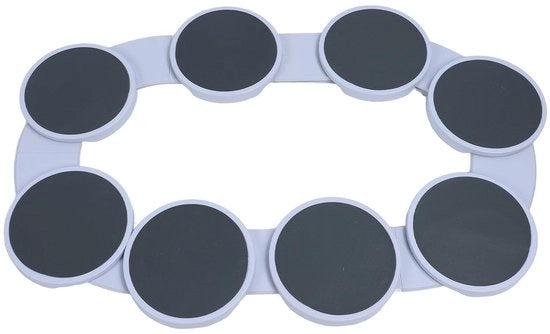 Piatto da Servire Rotativo 360 Gradi - Organizzatore di Cibo Portatile - Tavola da Servire Rotante - Piatto da Cibo Facile da Pulire - Materiali ABS Leggeri e di Alta Qualità