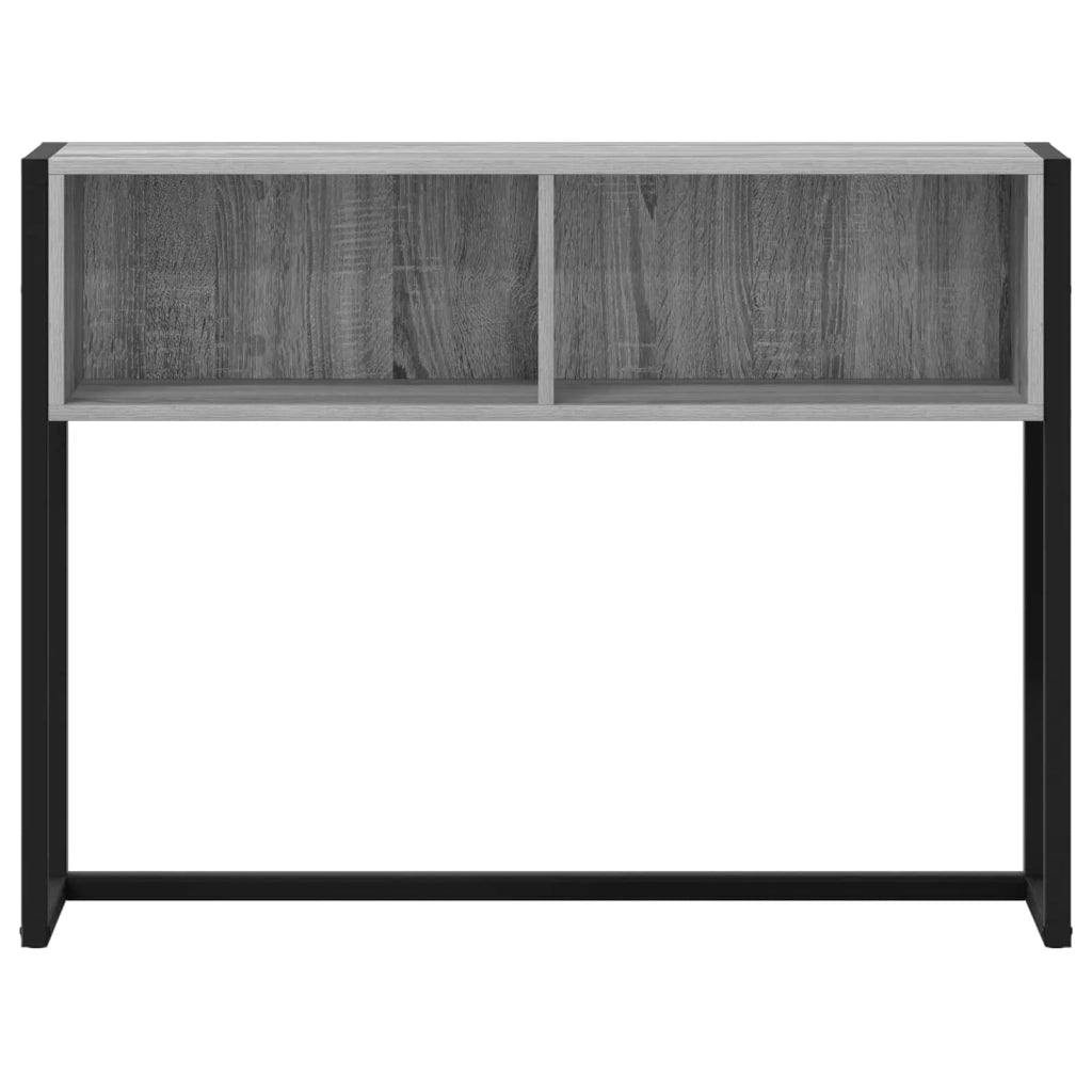 Tavolino Grigio Sonoma 100 x 36 x 75 cm Legno multistrato