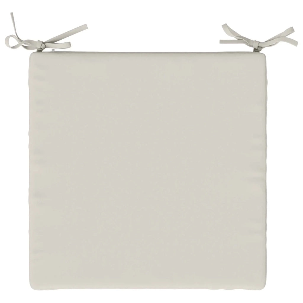 Cuscini per Sedia in 4 Pezzi SOEST 4 pz 100% Poliestere Bianco 944356