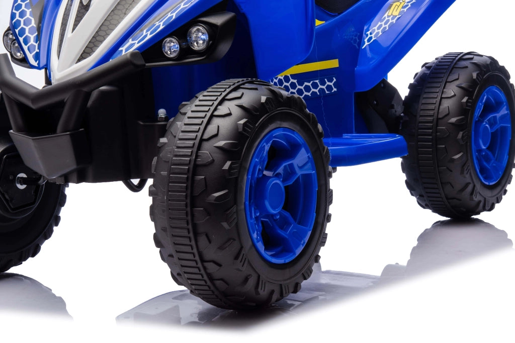 Auto Bambini Elettrica ATV ¨C zephmum ¨C LED, 2 Velocita', Batteria Ricaricabile