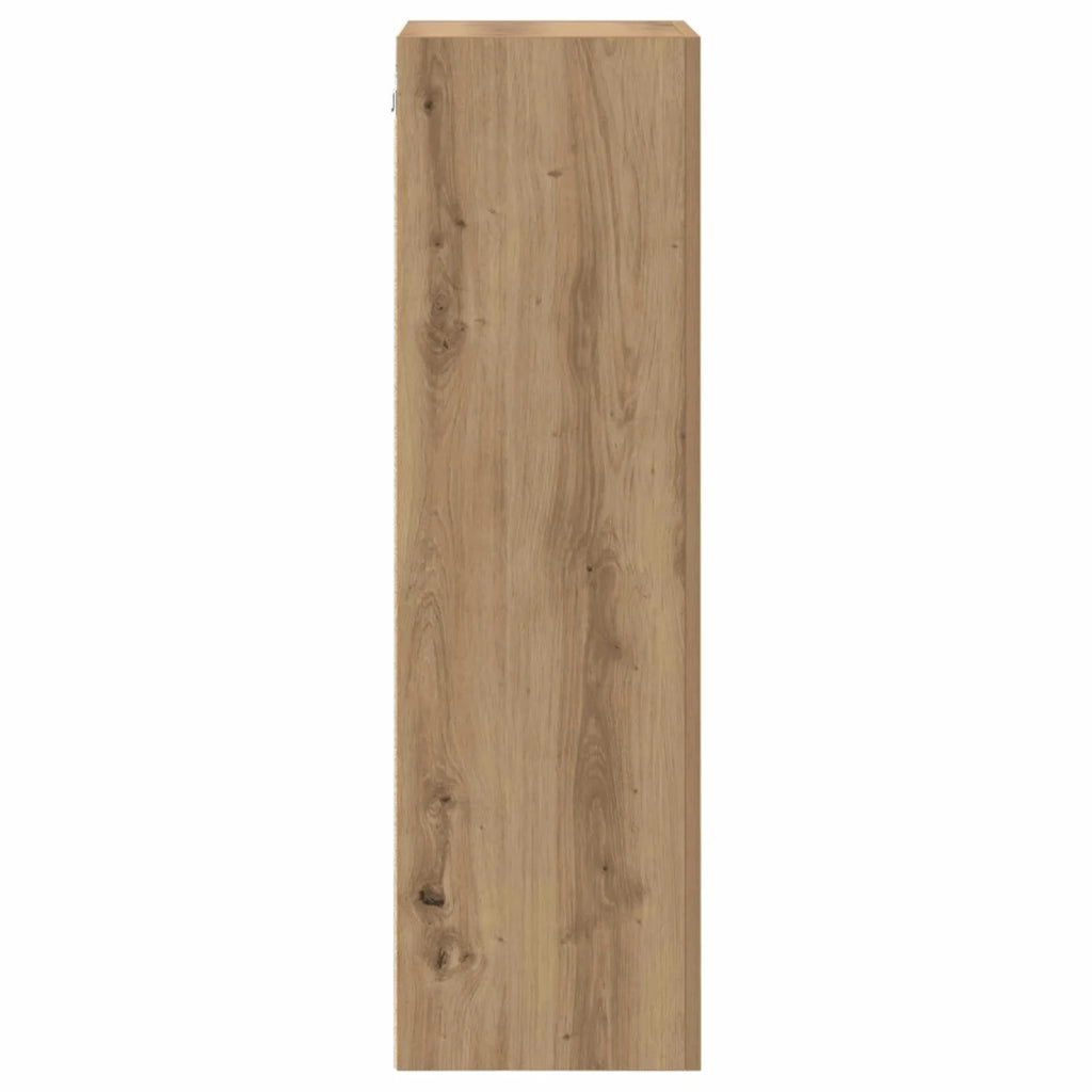 Mobile TV da parete Rovere artigianale 40,5 x 30 x 102 cm