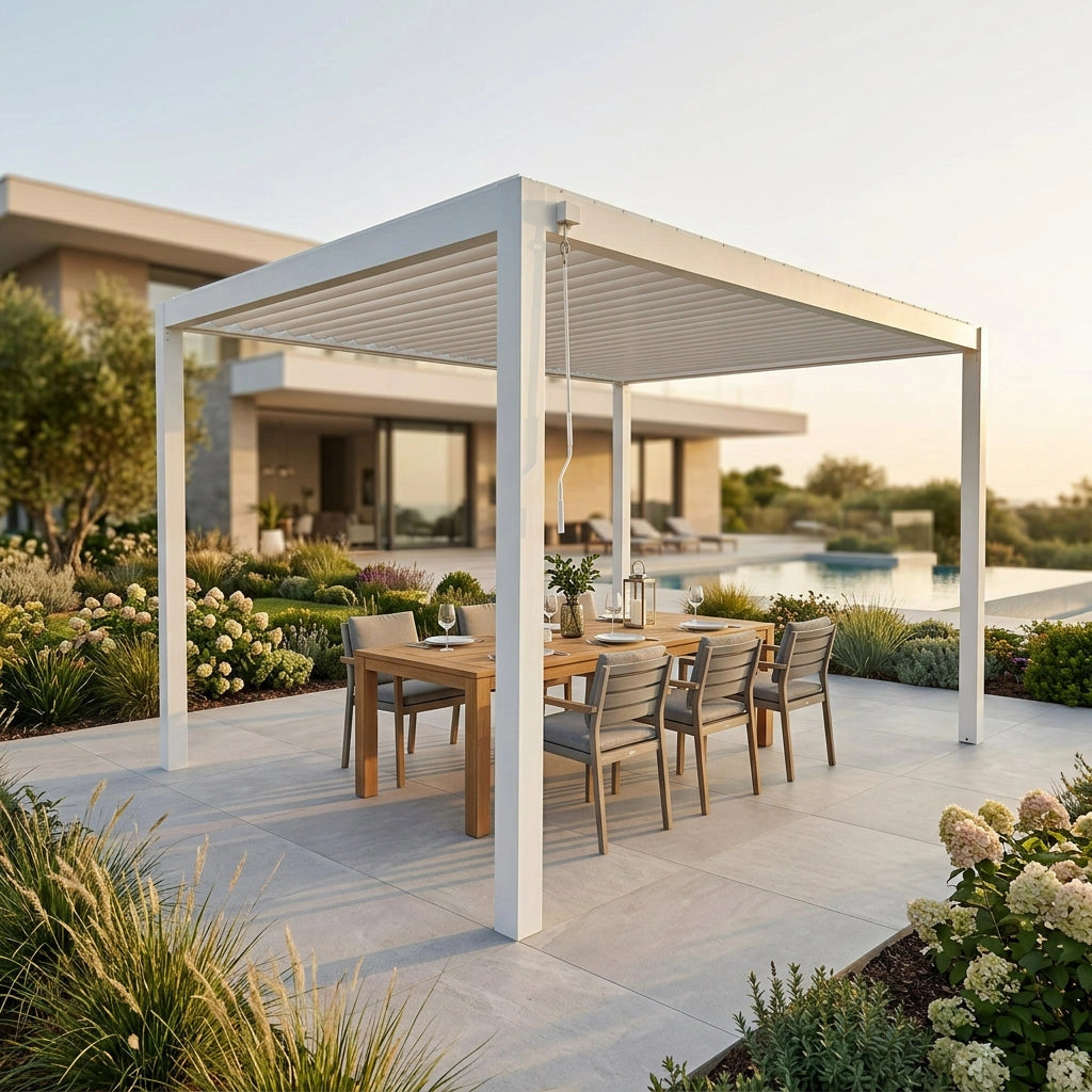Pergola Bioclimatica in alluminio - ALICE