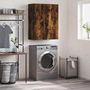 Mobile a Parete Rovere Fumo 69,5x34x90 cm 828433
