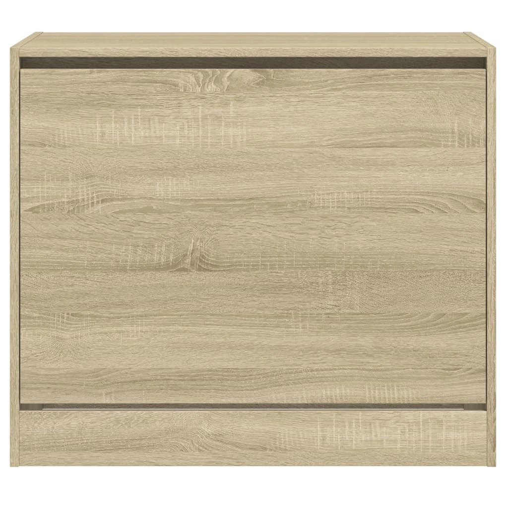 Scarpiera mobile contenitore per scarpe mobile per ingresso/corridoio/soggiorno design Sonoma 80 x 42 x 69 cm legno ingegnerizzato marrone 02_0021739