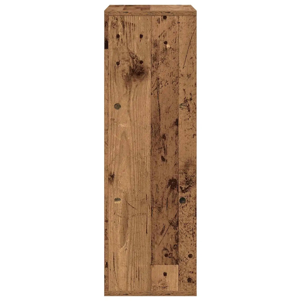 Credenza | Madia | Buffet da pranzo | Armadio da pranzo con cassetto Legno vecchio 30,5 x 27 x 84,5 cm