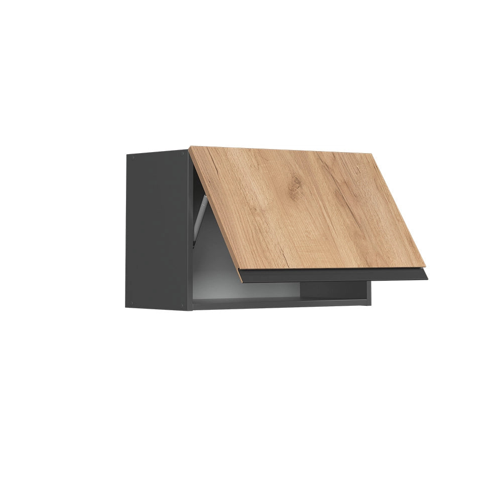 Vicco Pensile da cucina Quercia dorata 60 cm Forma a J, piatta