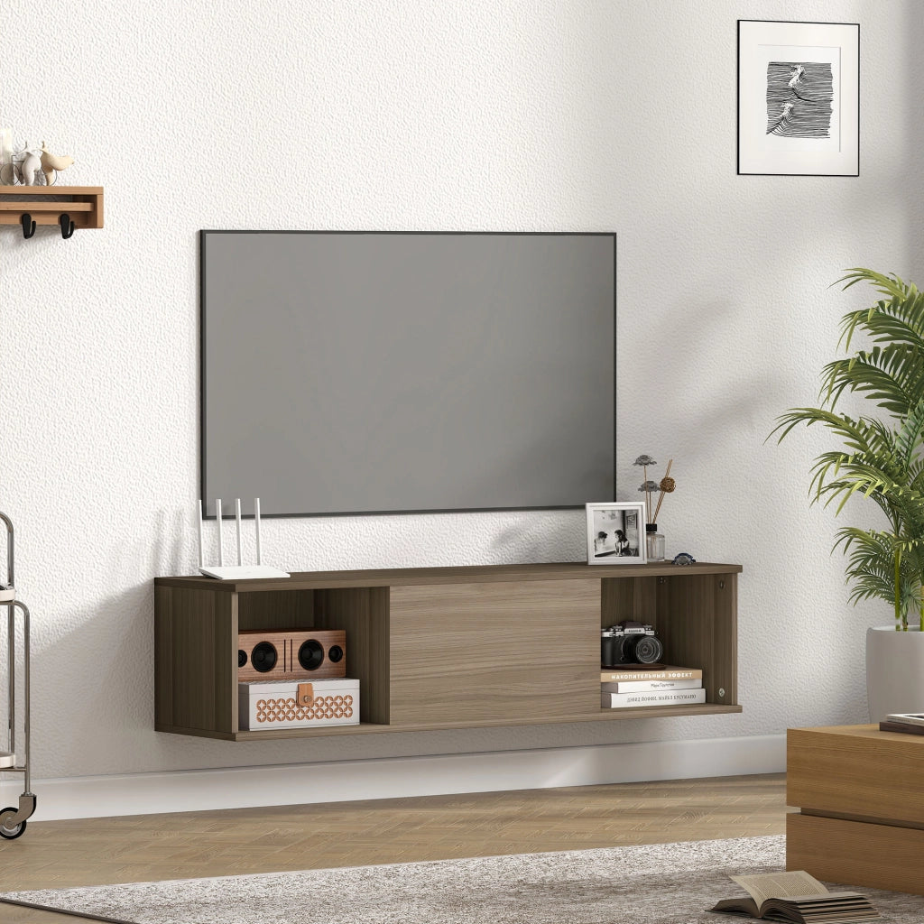 Mobile TV sospeso ¨C zephmum ¨C marrone 120x30x29.5 cm