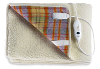 Coperta Termica Elettrica Matrimoniale in Lana 100% Scaldaletto Plus Scozzese