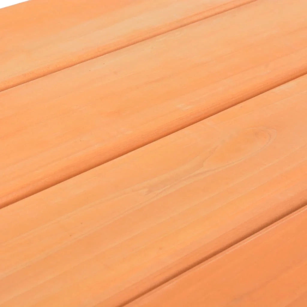 Tavolo da picnic per bambini con panche 89 x 79 x 50 cm legno di abete 02_0018690