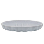 Trade Shop - Piatto Piattino Porta Sapone Saponetta Accessori Arredo Bagno Grigio Decorata 79952 -