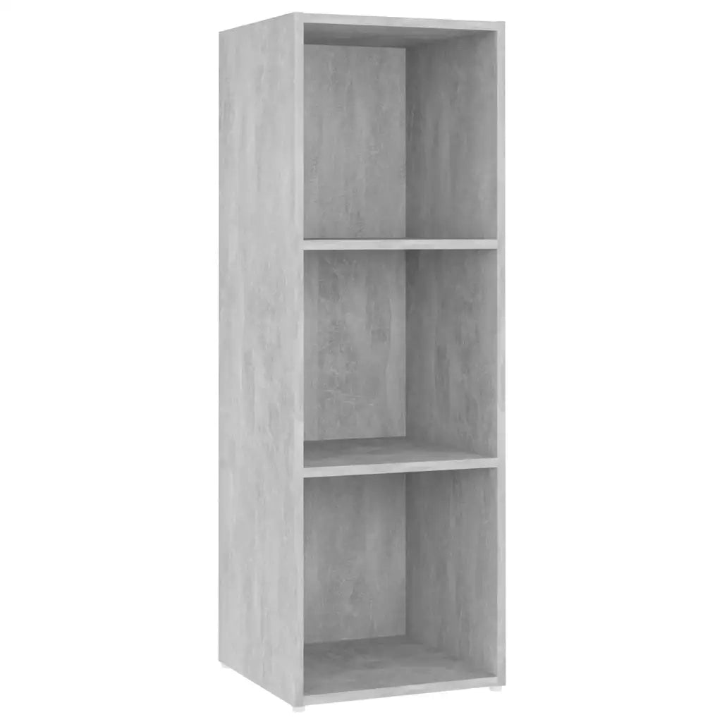 Mobile Porta TV Grigio Cemento 107x35x37 cm Legno Multistrato 805538