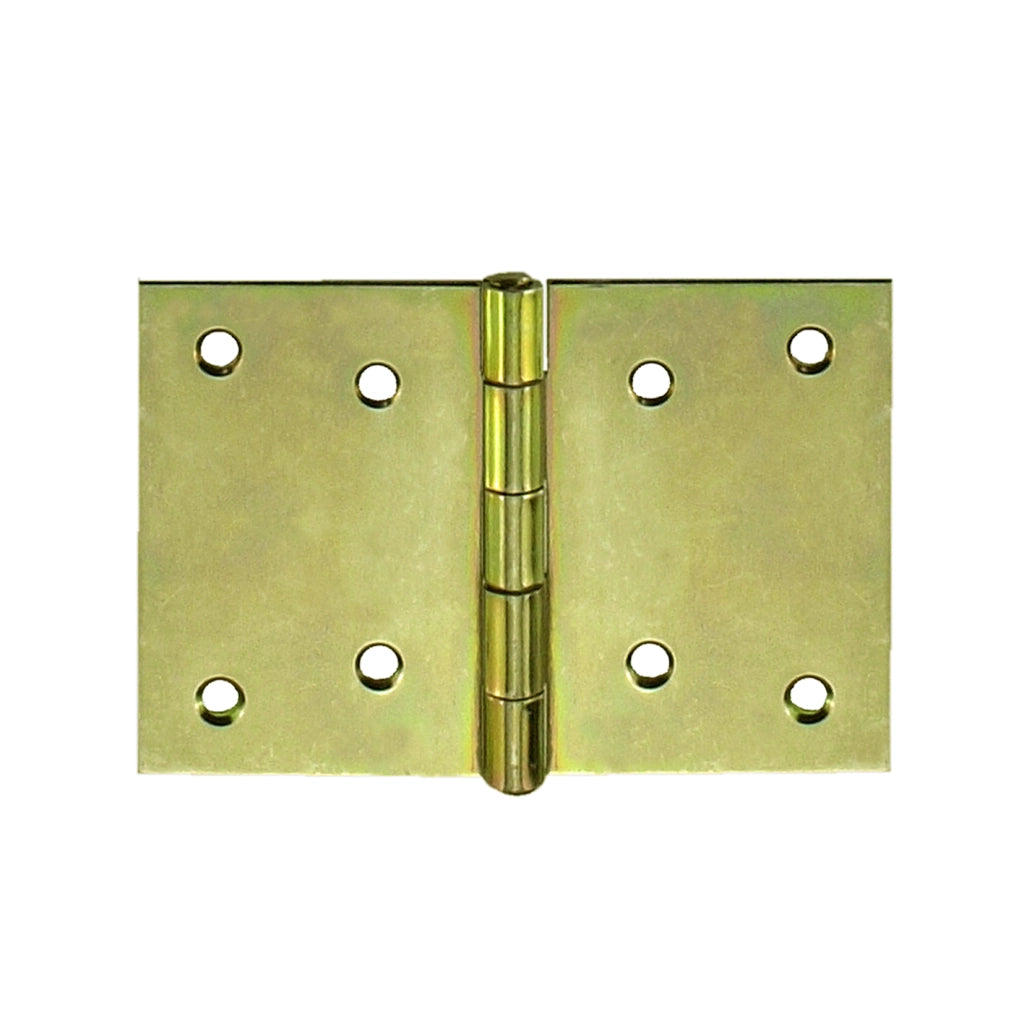 Cerniere larghe 75 x 50 mm. - zincate giallo - 1 pz.