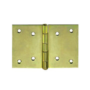Cerniere larghe 75 x 50 mm. - zincate giallo - 1 pz.