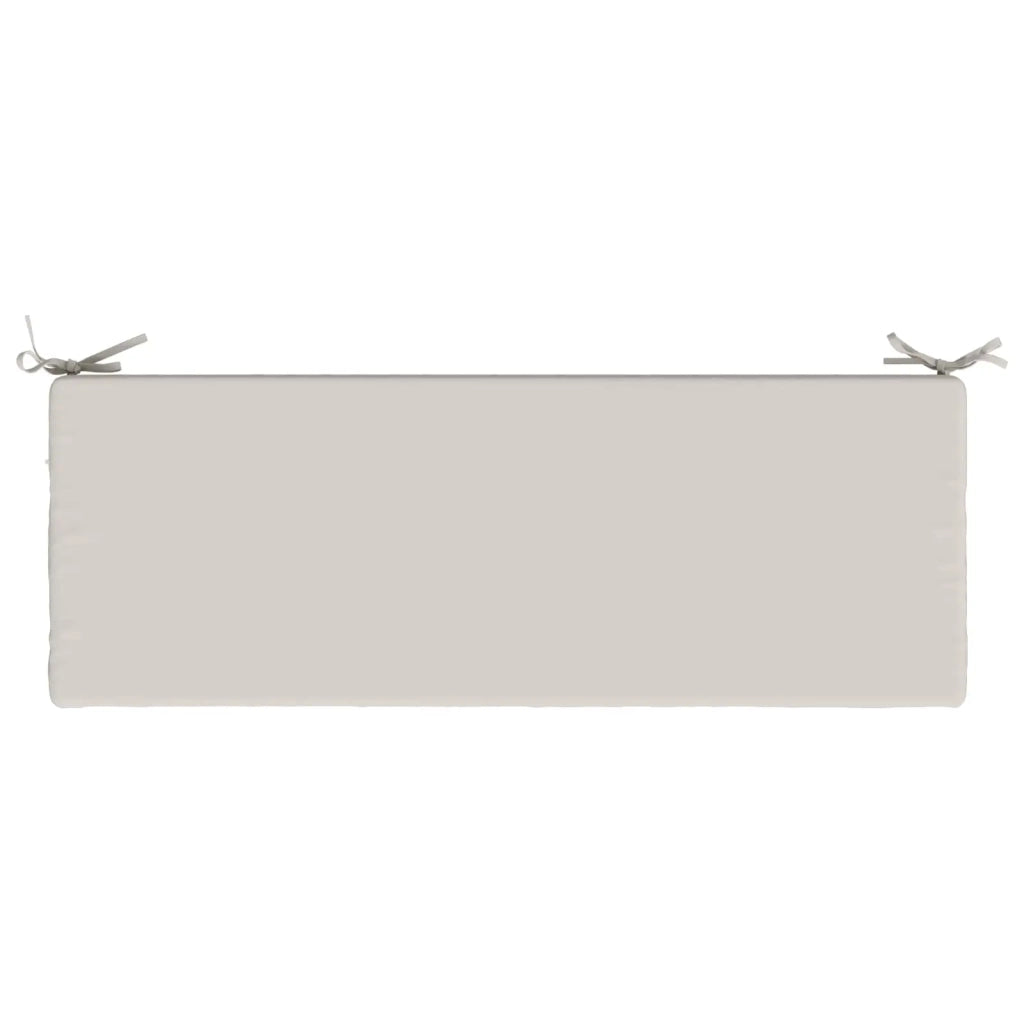 Cuscino per panchina SOEST 100% Poliestere Bianco 949666