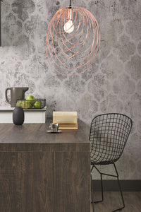 Lampada Da Soffito Geometrico Rose Gold APP427-1CP