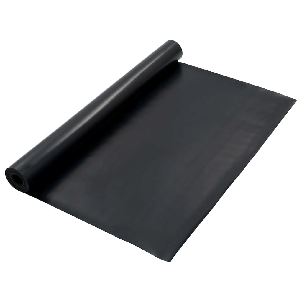 Tappeto per pavimento Nero 1,2 x 5 m Gomma