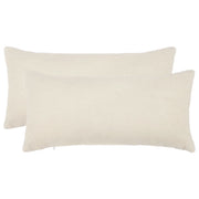 Federa 2 pcs HEERLEN Crema 40 x 80 cm Bouclé 909940
