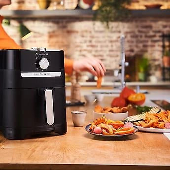 Moulinex EZ501810 Easy Fry and Grill Friggitrice ad aria 4.6 L 1400 W 8 Programmi Digitale colore Nero