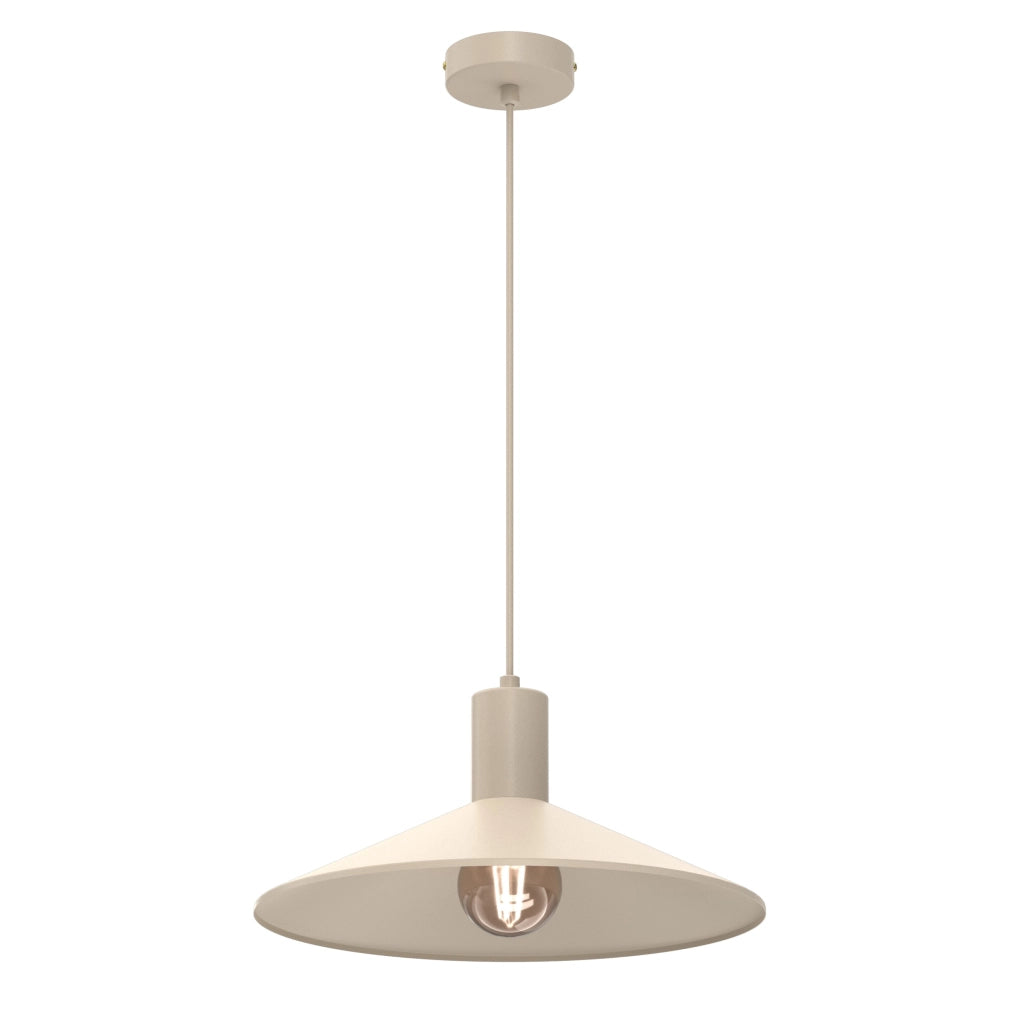 Lampada a sospensione Nox beige 1xE27 36 cm Luminex