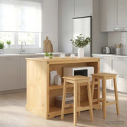 Set isola da cucina 2 pz Cera di Miele 112 x 77 x 91,5 cm 3425380