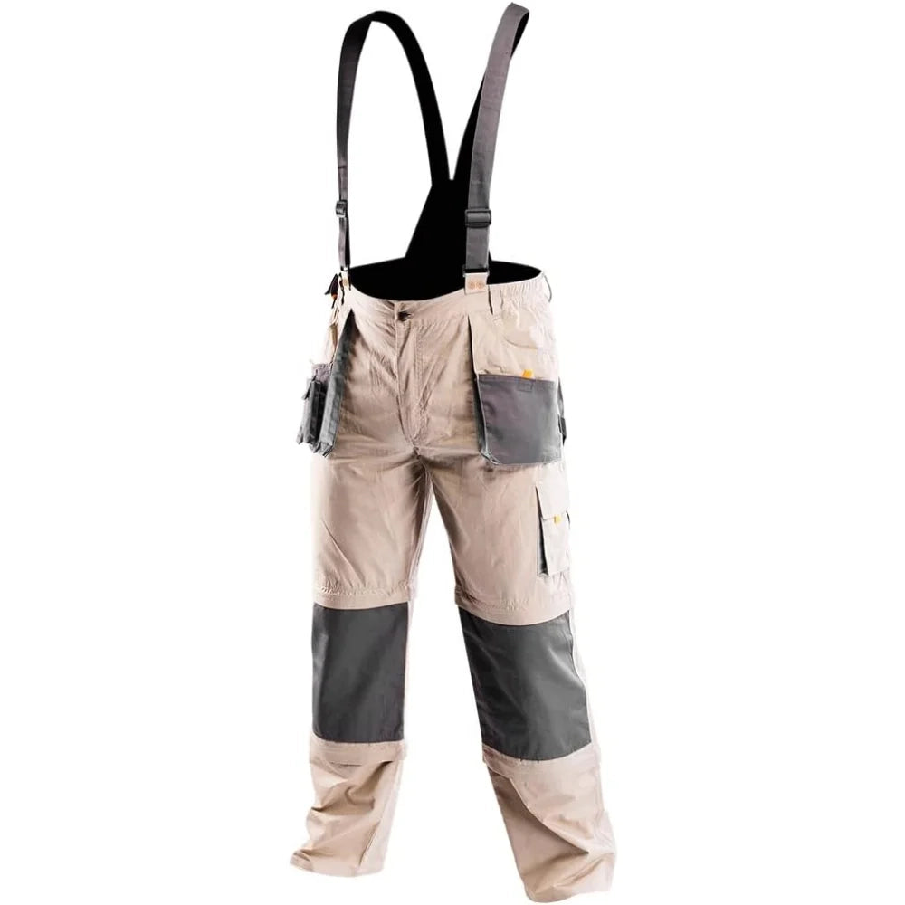 Topex 81-320-l pantaloni da lavo ro con bretelle 6 in 1, taglia l