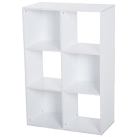 Libreria 3 Ripiani 91,5x29,5x61,5 in Legno  Bianco