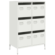 Credenza | Madia | Buffet da pranzo | Armadio da pranzo Bianca 68x39x101,5 cm in Acciaio