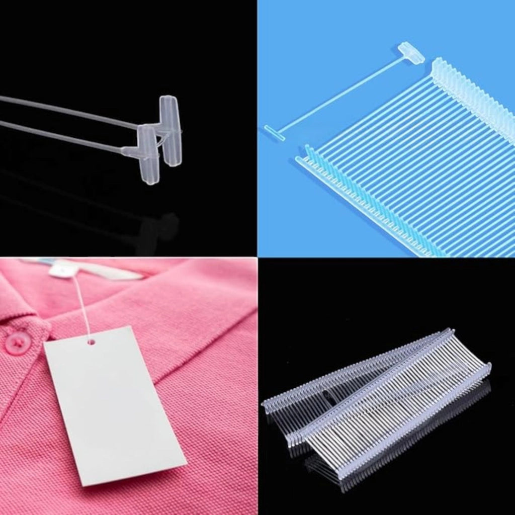 Kit 1200 fili plastica 50 mm per pistola sparafili cartellini prezzi etichette