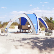 Tenda per Feste-Tenda da campeggio Azzurra Impermeabile 924357