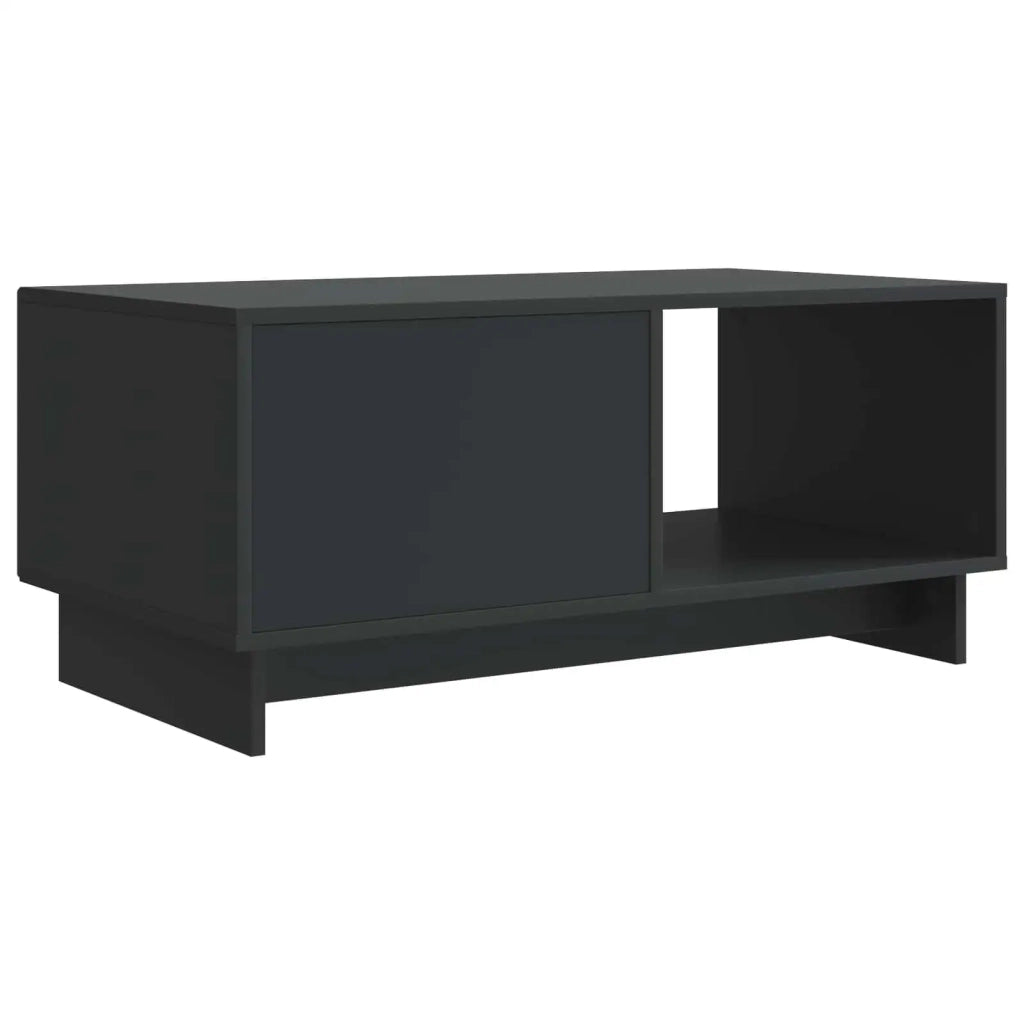 Tavolino da salotto Nero 90 x 50 x 40 cm Legno ingegnerizzato 894036