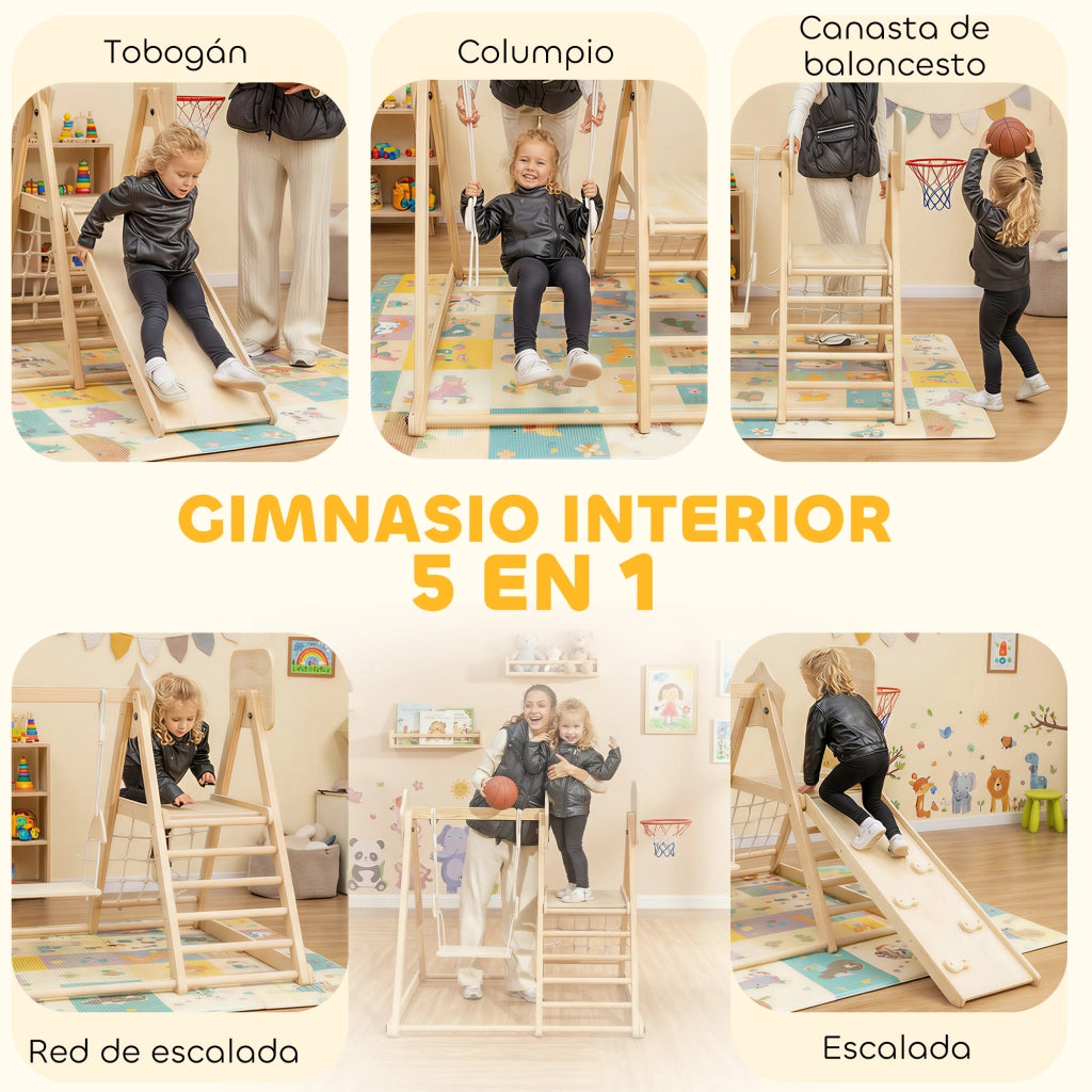 Toboga da giardino con scivolo ¨C zephmum ¨C 5 in 1