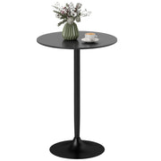 Tavolo da bar ¨C zephmum ¨C 70x70x102 cm, nero