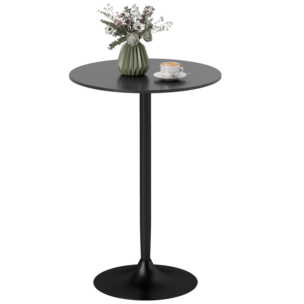 Tavolo da bar ¨C zephmum ¨C 70x70x102 cm, nero