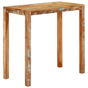 Tavolo da Bar 112x55x108 cm in Legno Massello di Recupero cod mxl 23664
