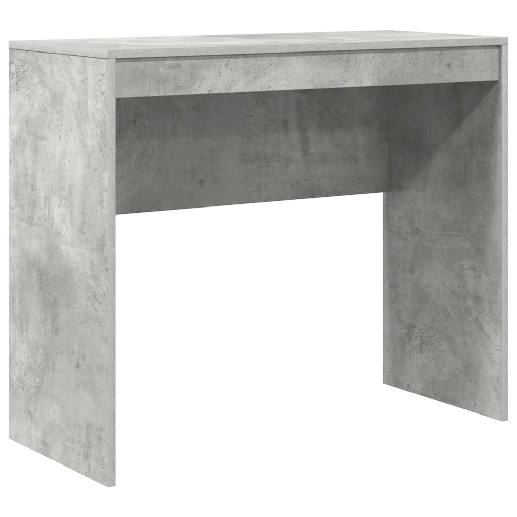 Scrivania | Tavolo da Ufficio Grigio cemento 90 x 40 x 76 cm