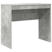 Scrivania | Tavolo da Ufficio Grigio cemento 90 x 40 x 76 cm