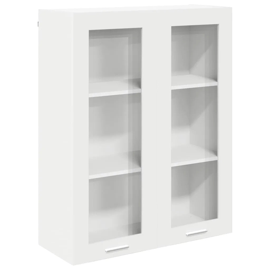 Armadio pensile Bianco 80 x 31 x 100 cm Legno multistrato 884394