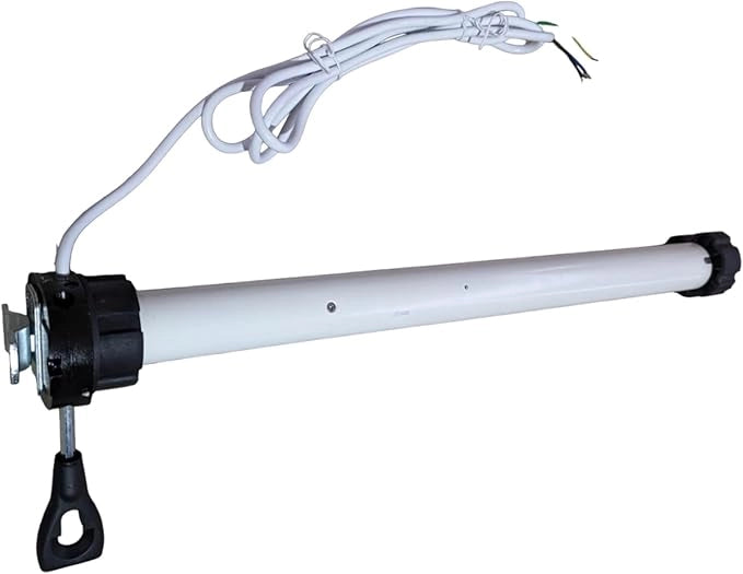 Motore Elettrico Professionale con Asta di Soccorso per Tapparelle e Tende da Sole - 100 Kg/50 Nm - Silenzioso - Adatto per Rullo Ø70 mm