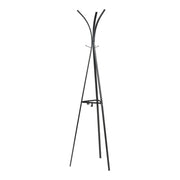 Appendiabiti da ingresso di design 181 x 53 x 53 cm acciaio nero 03_0010389