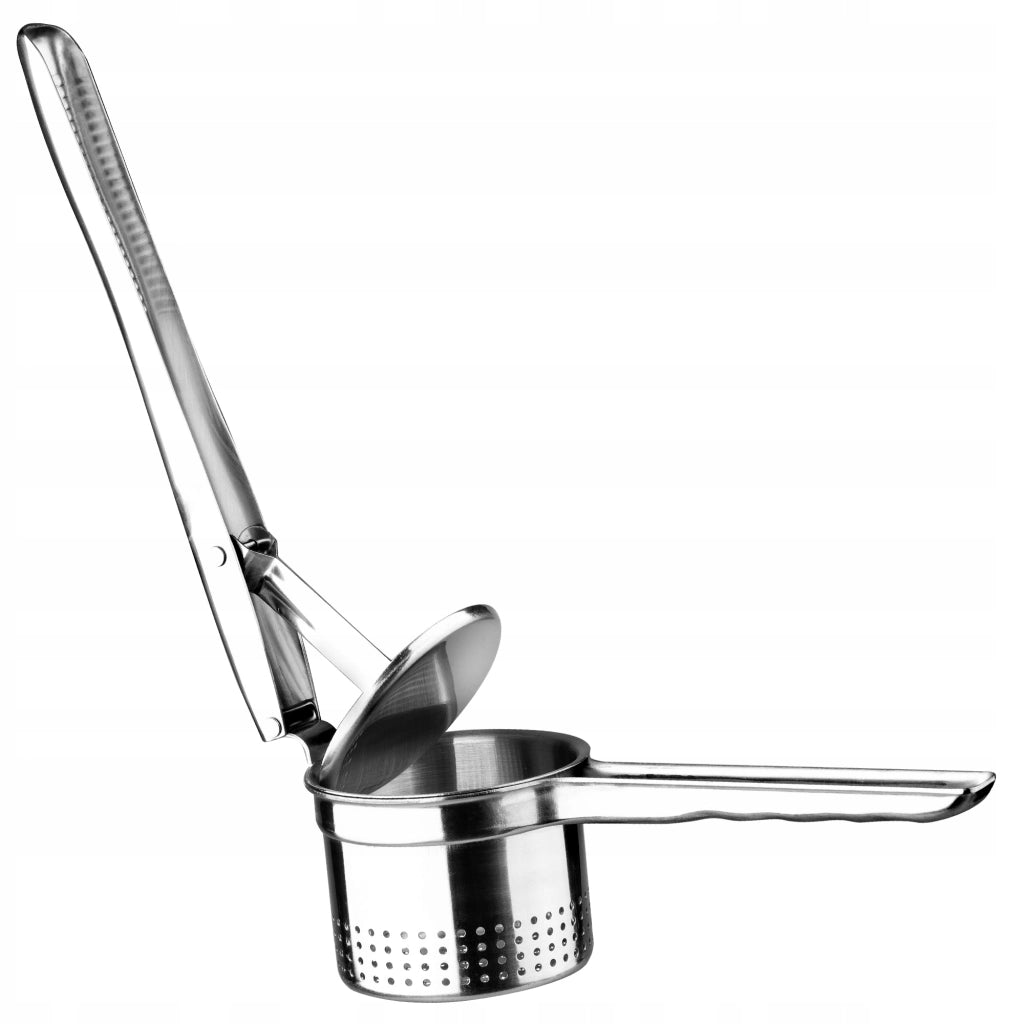 Spremiagrumi manuale KADAX per succhi di frutta e vino, in acciaio inox.